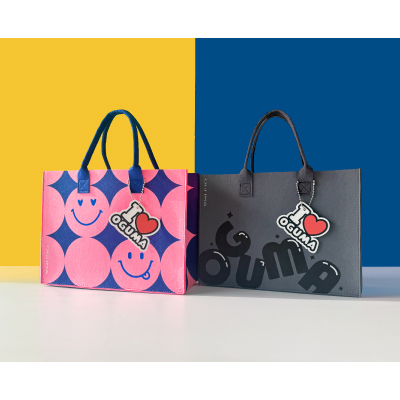 毛氈包(低調灰、甜酷粉隨機贈送)